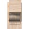 Ekena Millwork Funston Block Smooth Outlooker, Douglas Fir, 7 1/2"W x 14"D x 14"H OUT08X14X14FST05SDF - alternate 2